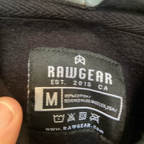 Rawgear Black Hoodie for Men - Picture 3 of 3